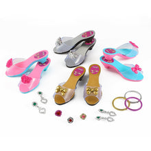 Load image into Gallery viewer, Princess Dress Up & Play Shoe and Jewelry Boutique