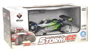 WL A959A 1-18 2.4Gh 4WD Off-Road Buggy Green