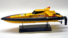 Load image into Gallery viewer, 17&quot; 1:25 Electric Mini Tracer Racing RC Boat YELLOW