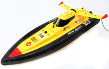 Load image into Gallery viewer, 17&quot; 1:25 Electric Mini Tracer Racing RC Boat YELLOW