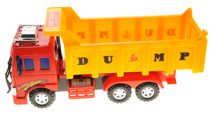 Big Dump Truck Toy for Kids with Friction Power (Heavy Duty)