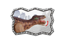 Load image into Gallery viewer, Walking Stegosaurus with Flashing And Sounds Dinosaur Toys For Kids (Brown)