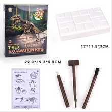 Load image into Gallery viewer, Dinosaur Excavations Kits – Unearth 3D Dinosaur Bones - T-Rex