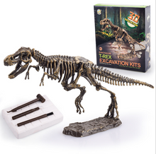 Load image into Gallery viewer, Dinosaur Excavations Kits – Unearth 3D Dinosaur Bones - T-Rex