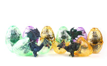 Load image into Gallery viewer, Dragon Figurine Puzzles In Hatching Jurrasic Eggs (12 Eggs Per Pack)