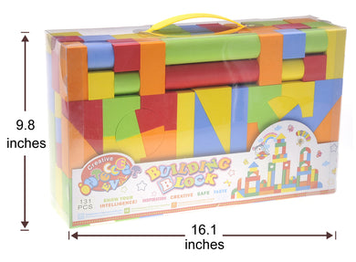 Creative Educational EVA Foam Building Blocks - 131 Pcs