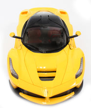 Load image into Gallery viewer, 1-14 Scale Ferrari La Ferrari LaFerrari Radio Remote Control Model Car R-C RTR Open Doors (Yellow)