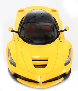 1-14 Scale Ferrari La Ferrari LaFerrari Radio Remote Control Model Car R-C RTR Open Doors (Yellow)