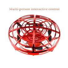 Load image into Gallery viewer, Mini UFO Hand Controlled Quadcopter (Red)