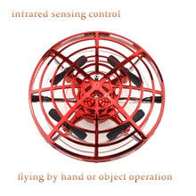 Load image into Gallery viewer, Mini UFO Hand Controlled Quadcopter (Red)