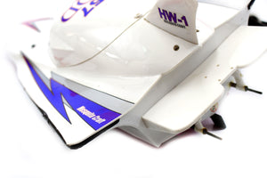 29.5" High Wing Racing Boat  HWC7 Blue