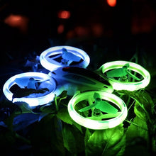 Load image into Gallery viewer, Mini LED Quadcopter For Beginners (Blue)