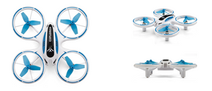 Mini LED Quadcopter For Beginners (Blue)