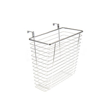 Load image into Gallery viewer, Chrome Waste Basket For Kitchens Or Restrooms