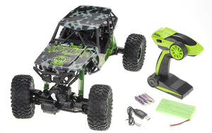 1:10 2.4G 4WD Rally Rock Crawler Car Green