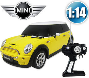 10.4"  1:14 MINICOOPERS Yellow