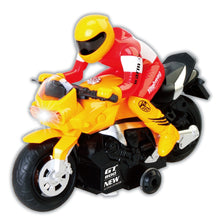 Load image into Gallery viewer, R-C Radio Control Motorcycle Car Toy Yellow