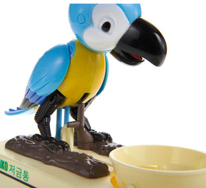 Cute Parrot Piggy Bank (Blue)