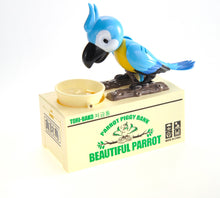 Load image into Gallery viewer, Cute Parrot Piggy Bank (Blue)