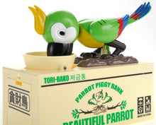 Load image into Gallery viewer, Cute Parrot Piggy Bank  (Green)