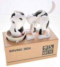 Load image into Gallery viewer, My Dog Piggy Bank - Robotic Coin Munching Money Box (White Black)