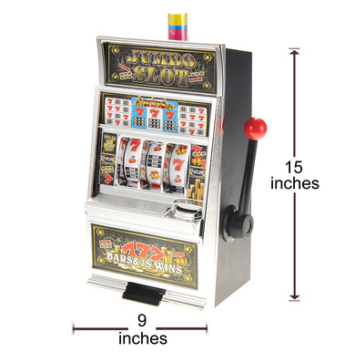 Lucky Sevens Jumbo Slot Machine Bank Replica