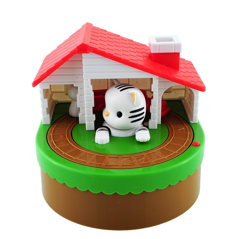 Cat and Mouse Coin Bank