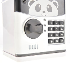 Cartoon Panda Electronic Password Piggy Coin Bank