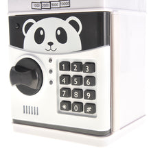 Load image into Gallery viewer, Cartoon Panda Electronic Password Piggy Coin Bank