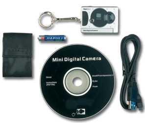 World's Smallest Digital Camera withWeb Cam - Video Cam Build-In