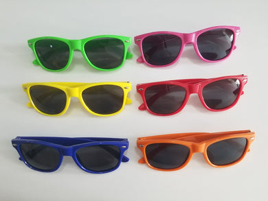 24 pc Neon Kids Sunglasses