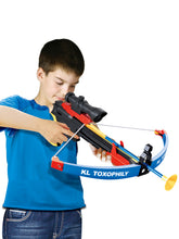 Load image into Gallery viewer, Archery Crossbow Bow and Arrow Toy Set with Target, Toy Crossbow For Indoor &amp; Outdoor Garden Fun Game