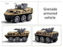 Load image into Gallery viewer, 10 in 1 Diecast Military Vehicle Carrier Truck