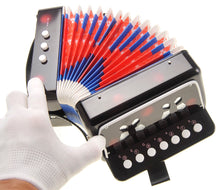 Load image into Gallery viewer, Children&#39;s Musical Instrument Accordion Black