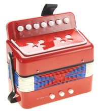 Load image into Gallery viewer, Children&#39;s Musical Instrument Accordion Red