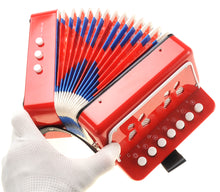 Load image into Gallery viewer, Children&#39;s Musical Instrument Accordion Red