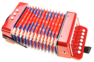 Children's Musical Instrument Accordion Red