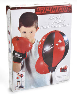 Kings Sport Boxing Punching Bag With Gloves Punching Ball