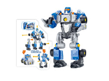 Load image into Gallery viewer, 3-in-1 Toy Robot Playset - 42 Modification Pieces , Electric Play Drill , and Screwdriver