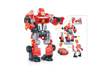 Load image into Gallery viewer, 3-In-1 Toy Robot Playset - 42 Modification Pieces , Electric Play Drill , And Screwdriver