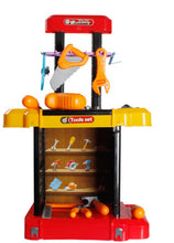 Load image into Gallery viewer, Kids Toy Workshop Tool Bench