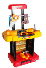 Load image into Gallery viewer, Kids Toy Workshop Tool Bench