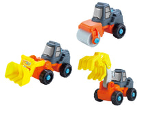 Load image into Gallery viewer, 3-in-1 Construction Truck Playset with Power Drill Tool and 27 Modification Pieces