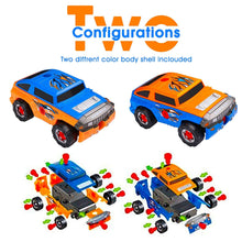 Load image into Gallery viewer, Build Your Vehicle Racing Cars Project Gift Kit Present for Toddlers