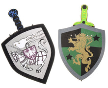 Load image into Gallery viewer, Sword and Shield Play Set With Unique Designs For Both The Sword And The Shield