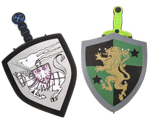 Sword and Shield Play Set With Unique Designs For Both The Sword And The Shield