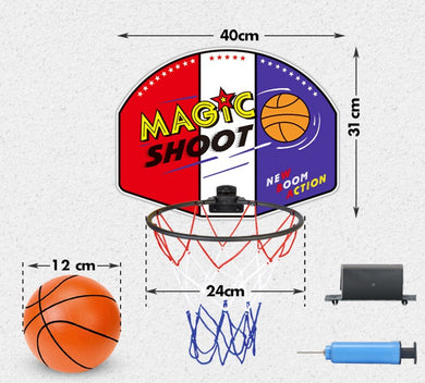 Magic Shot Basketball Hoop Set