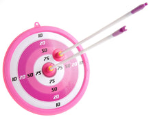 Load image into Gallery viewer, Bow and Arrow Dart Playset With Holder and Target Pink