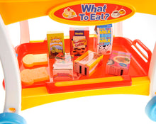 Load image into Gallery viewer, Afternoon Tea Time Trolley Cart Pretend Play Set for Tea Party