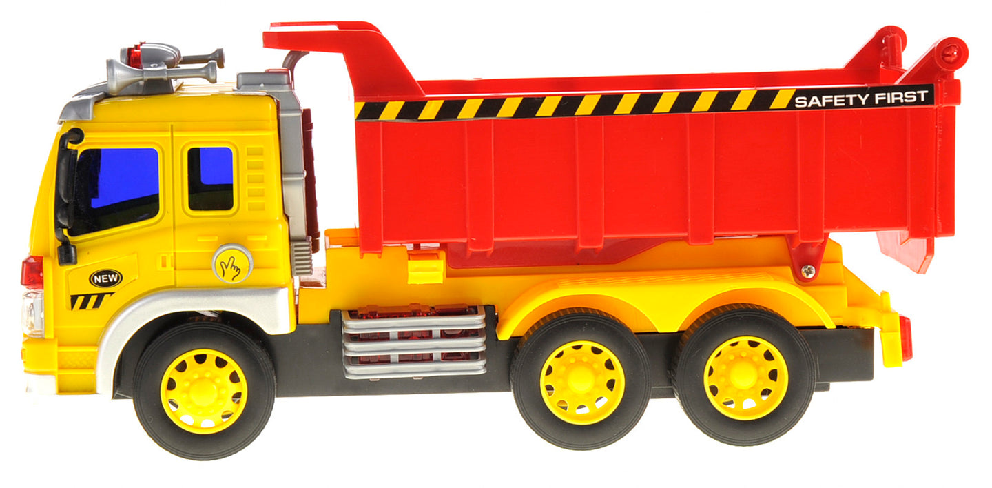 Friction Powered Dump Truck Toy